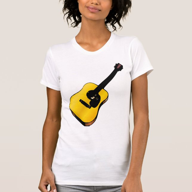 Pop Art Guitar T-Shirt (Front)