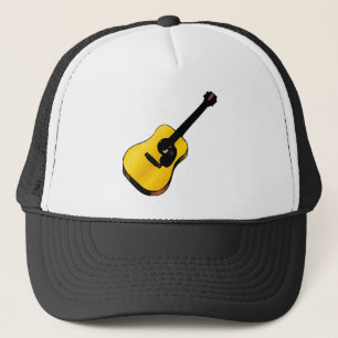 Pop Art Guitar Trucker Hat