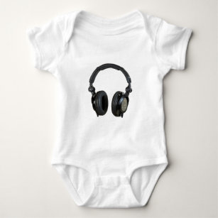Pop Art Headphone Baby Bodysuit
