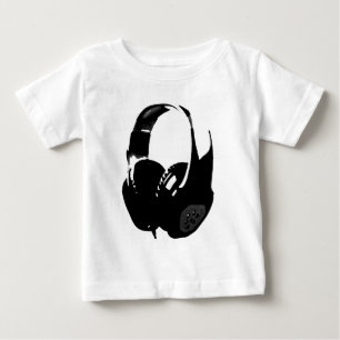 Pop Art Headphone Baby T-Shirt