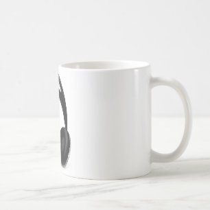 Pop Art Headphone Coffee Mug