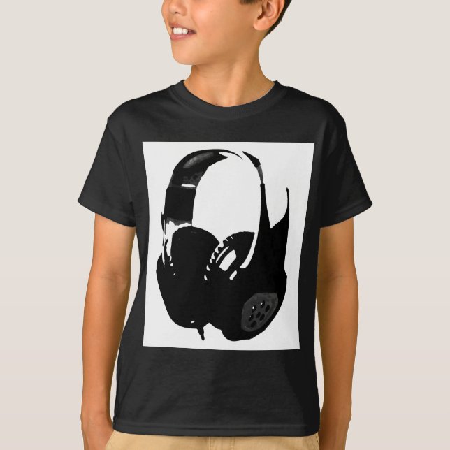 Pop Art Headphone T-Shirt (Front)