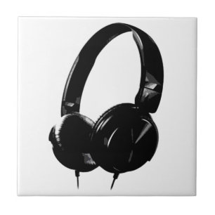 Pop Art Headphone Tile