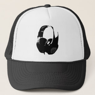 Pop Art Headphone Trucker Hat