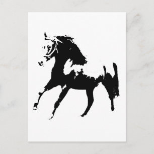 Pop Art Horse Postcard