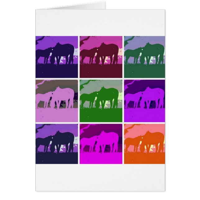 Pop Art Horses (Front)