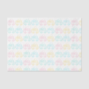 Pop Art Ice Cream Truck Rainbow Truck  Tissue Paper