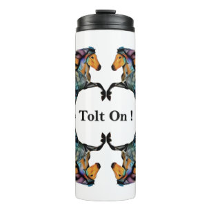 Pop Art Icelandic Horse  Thermal Tumbler