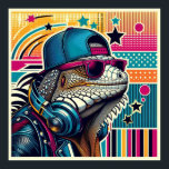 POP ART IGUANA 4 POSTER<br><div class="desc">POP ART IGUANA</div>