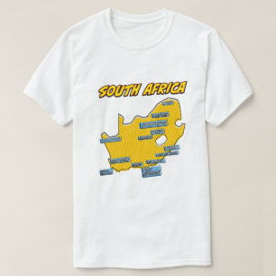Pop Art Illustrated South Africa T-Shirt