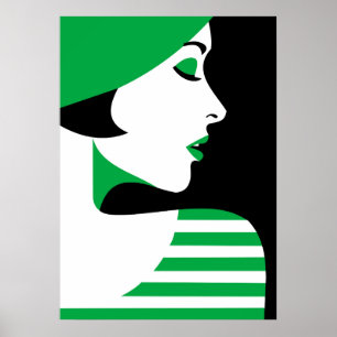 Pop Art Inspired Fashion Woman 10 Poster