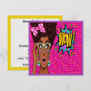 Pop Art Invitation