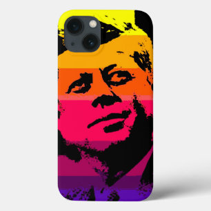 Pop Art Jack JFK John F. Kennedy iPhone 13 Case