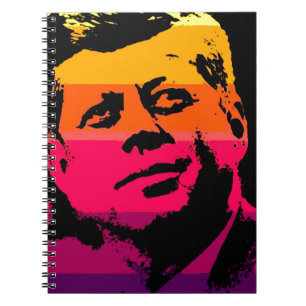 Pop Art Jack JFK John F. Kennedy Notebook