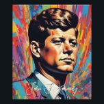 Pop Art Jack JFK John F. Kennedy Photo Print<br><div class="desc">Is collecting postcards a passion for you? Or is this something very old-fashioned? Not so for postcard lovers. It's an indispensable habit. In what other way is it possible to leave a memory that is entirely your own that your loved ones can touch?</div>