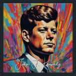 Pop Art Jack JFK John F. Kennedy Poster<br><div class="desc">Is collecting postcards a passion for you? Or is this something very old-fashioned? Not so for postcard lovers. It's an indispensable habit. In what other way is it possible to leave a memory that is entirely your own that your loved ones can touch?</div>