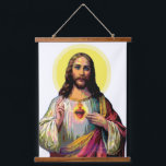 Pop Art Jesus Christus   Hanging Tapestry<br><div class="desc">Pop Art Jesus Christ. Pop cultural variation of Jesus in pop art style as Pop Icon. Fine Art for Jesus lover,  funny christian,  crucifixion,  contemporary,  vintage,  retro,  modern.</div>