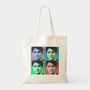 Pop Art Justin Trudeau - Full Size 2-.png Tote Bag