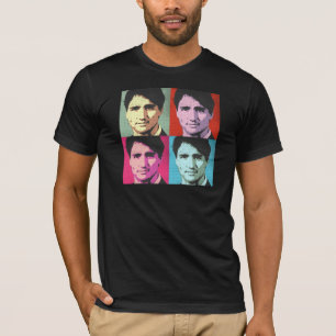 Pop Art Justin Trudeau - Full Size -.png T-Shirt