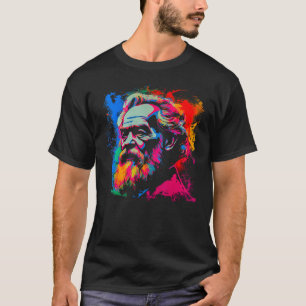 Pop Art Karl Marx German Philosopher T-Shirt