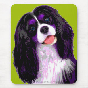 Pop ART King Charles Cavalier Mouse Mat