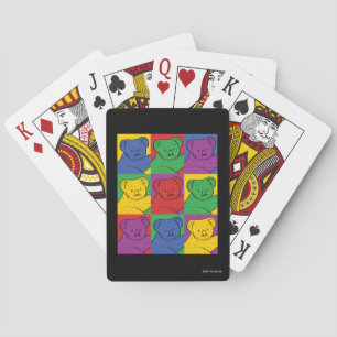 Pop Art Koala Playing Cards