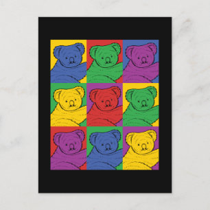 Pop Art Koala Postcard