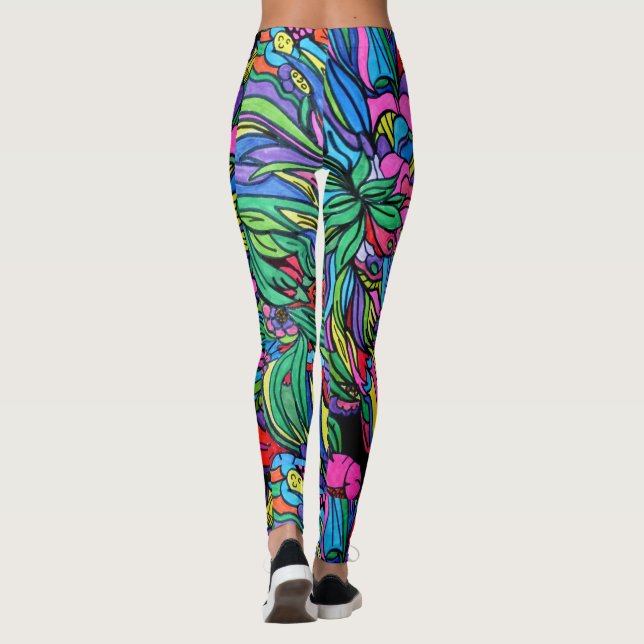 Pop Art Leggings (Back)