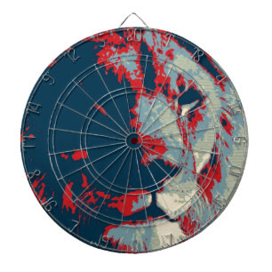 Pop Art Lion Dartboard