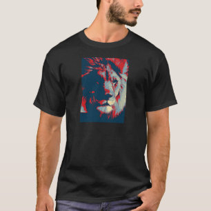 Pop Art Lion T-Shirt