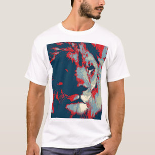 Pop Art Lion T-Shirt