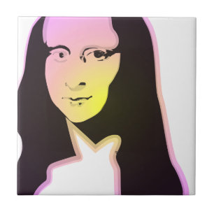 Pop Art Lisa Tile