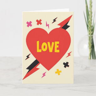 Pop Art Love Card