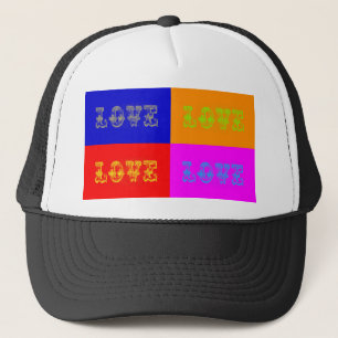 Pop Art Love Trucker Hat
