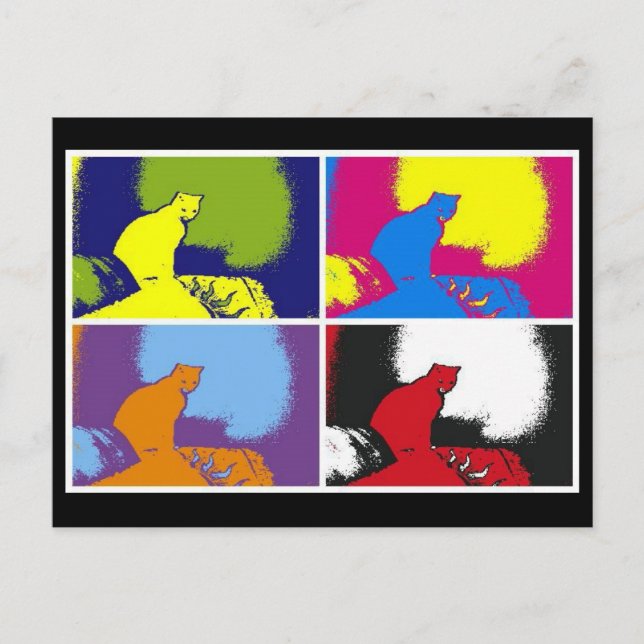 Pop Art Lucy #2 Postcard (Front)