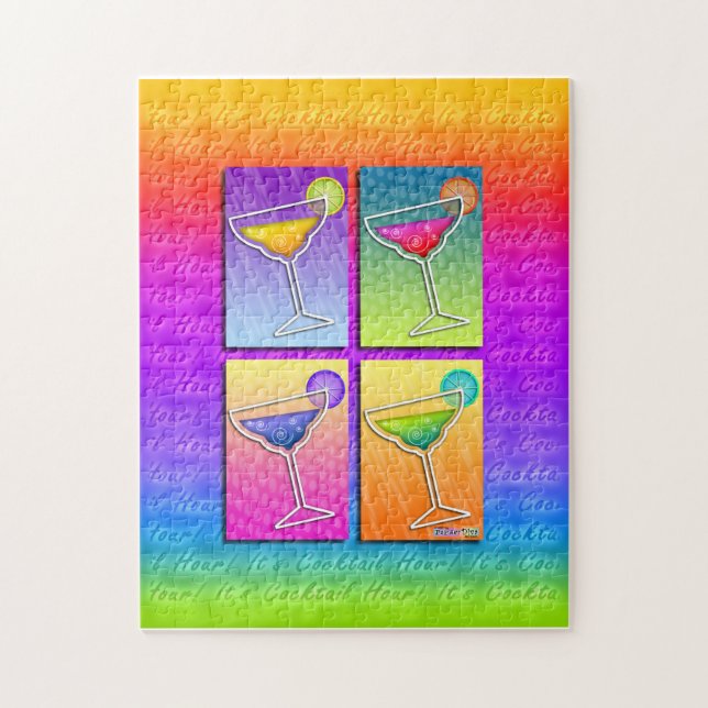 Pop Art MARGARITAS PUZZLE (Vertical)