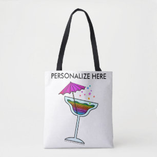 POP ART MARGARITAS TOTE BAG