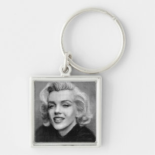 Pop Art Marilyn Key Ring