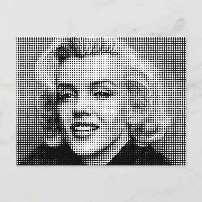 Pop Art Marilyn Postcard (Front)