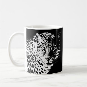 Pop Art Modern Template Animals Leopard Coffee Mug