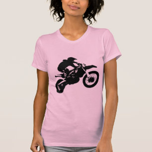 Pop Art Motocross Motorcyle Sport T-Shirt