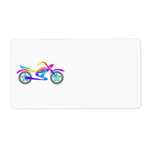 Pop Art MOTORCYCLE Return, Address or Shipping Ave