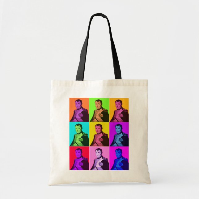 Pop Art Napoleon Tote Bag (Front)