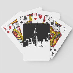 Pop Art New York City Bicycle Playing Cards
