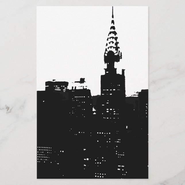 Pop Art New York Silhouette (Front)