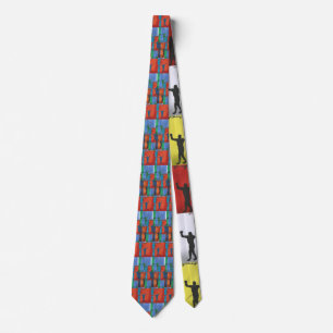 Pop art no.1 by Yeshaya Dank - no.1 Tie