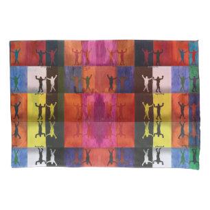 Pop art no.1 by Yeshaya Dank - unity & harmony Pillowcase