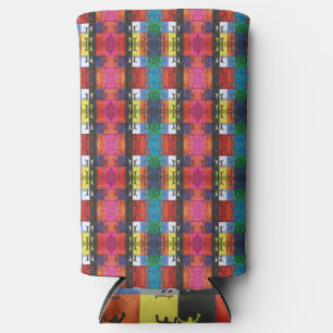 Pop art no.1 by Yeshaya Dank - unity & harmony Seltzer Can Cooler