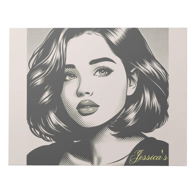 Pop Art notpad Notepad (Front)