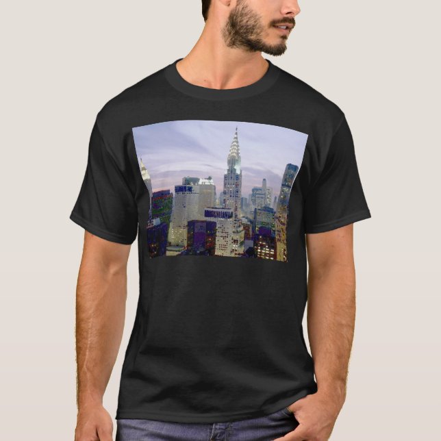 Pop Art Oil Paint Effect New York T-Shirt (Front)